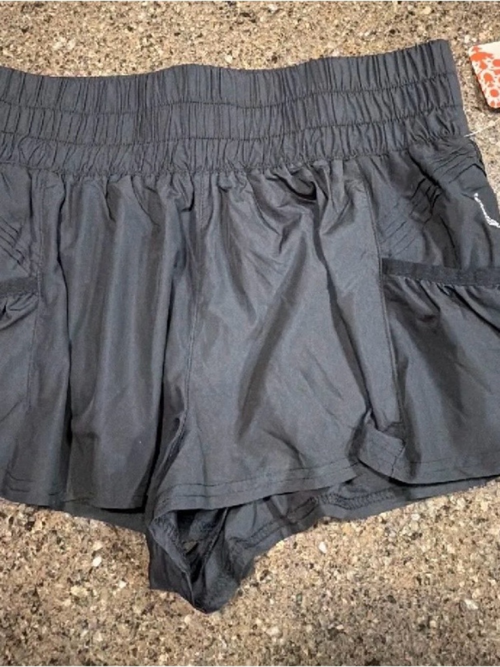 Free People Black Athletic Skort Shorts